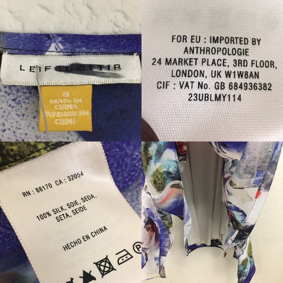 Anthro Leifsdottir Midsummer Flora Dress 8 - Picture 8 of 8